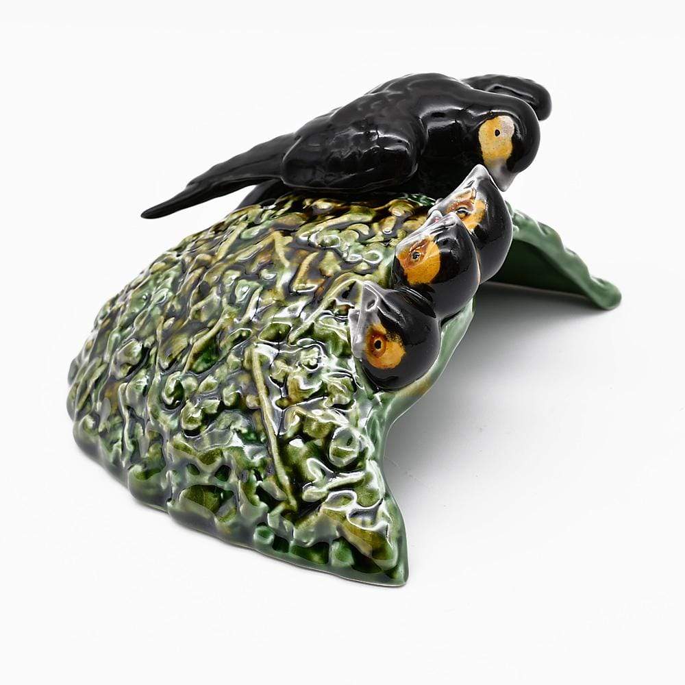 Ceramic swallow's Nest - Green
