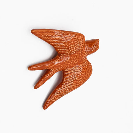 Ceramic Swallow - Terracotta