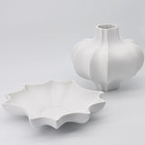 Ceramic vase - White mat