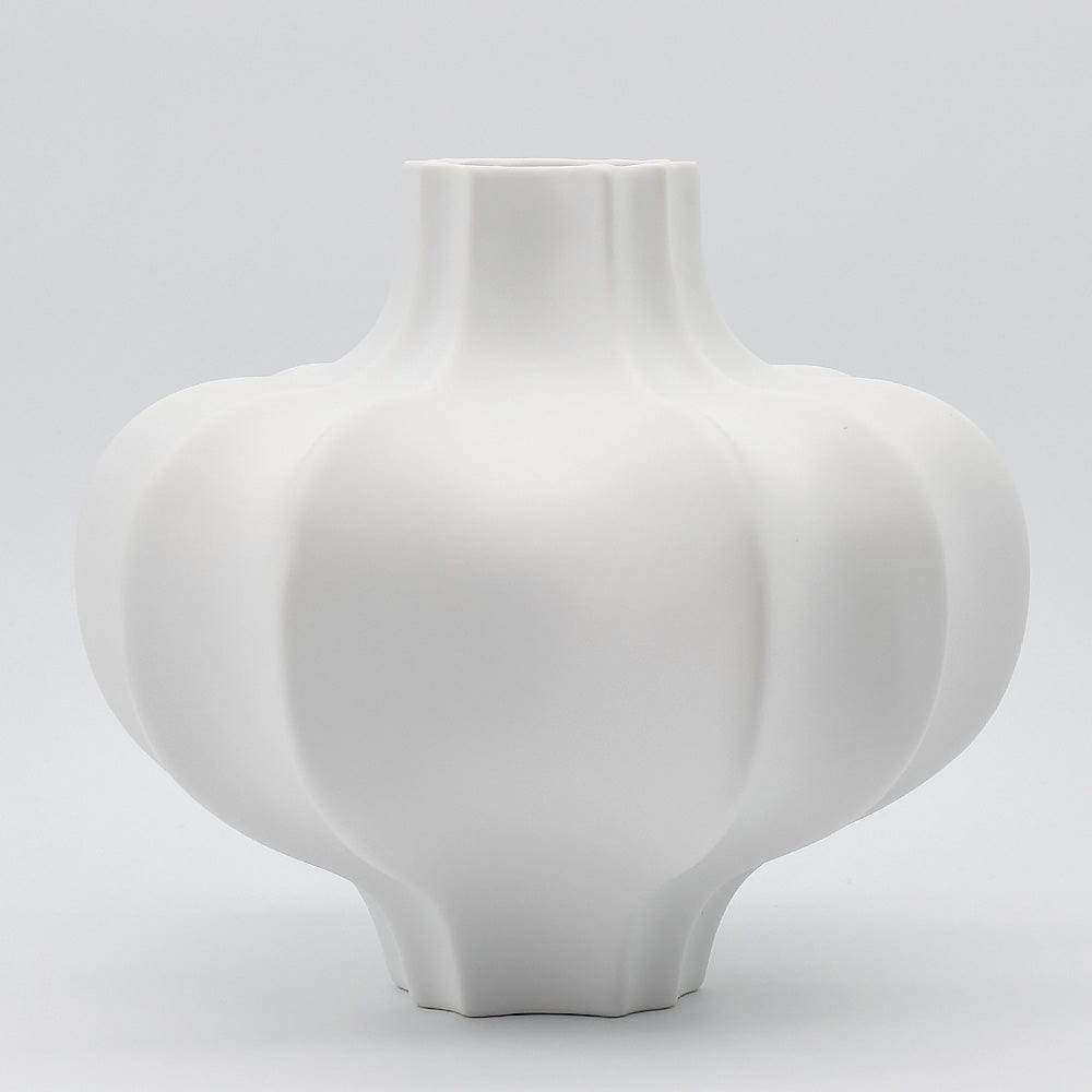 Ceramic vase - White mat