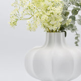 Ceramic vase - White mat