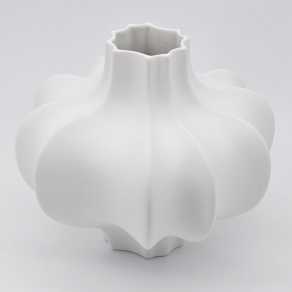 Ceramic vase - White mat