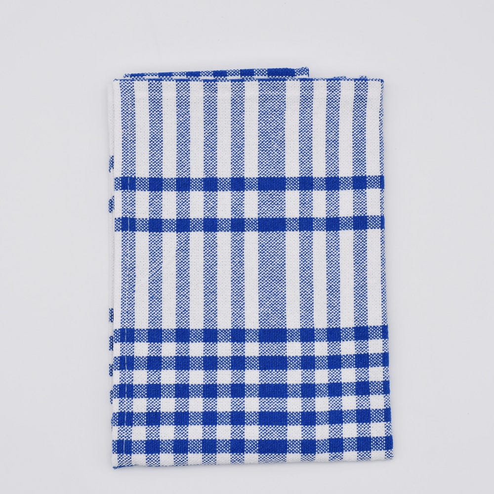 Checkered Napkins Blue