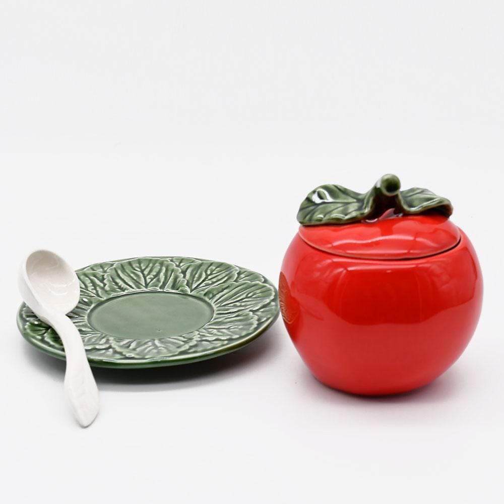 Cherry-shaped Ceramic Pot