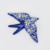 Coimbra Ceramic I Decorative Swallow 6.3x4.7"