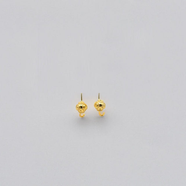 Conta de Viana I Gold-plated Silver Earrings