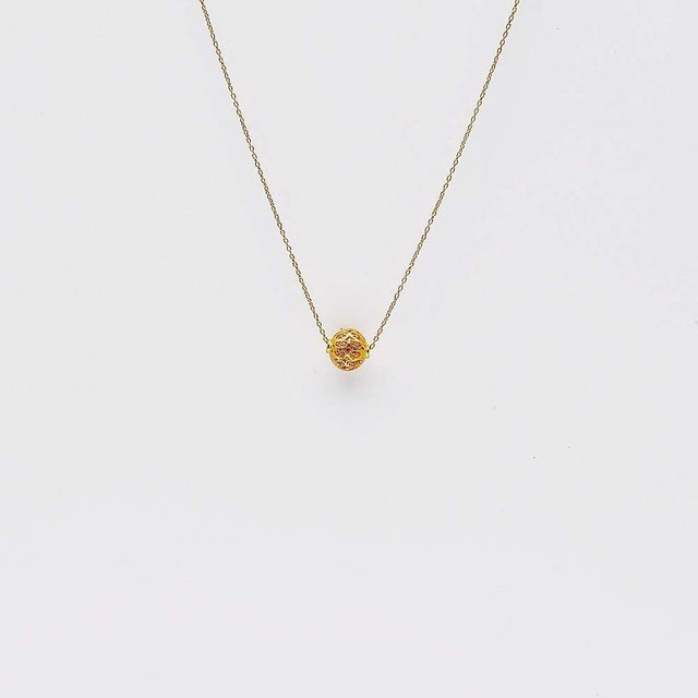 Conta de Viana I Gold-plated Silver Necklace