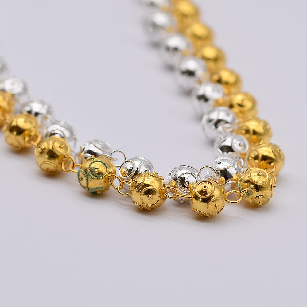 Conta de Viana I Gold-plated Silver Pearl Necklace