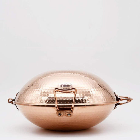 Copper Cataplana pan 11.8'' - 5/6 servings