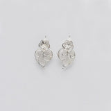 Coração de Viana I Silver Filigree Earrings - 1,4"