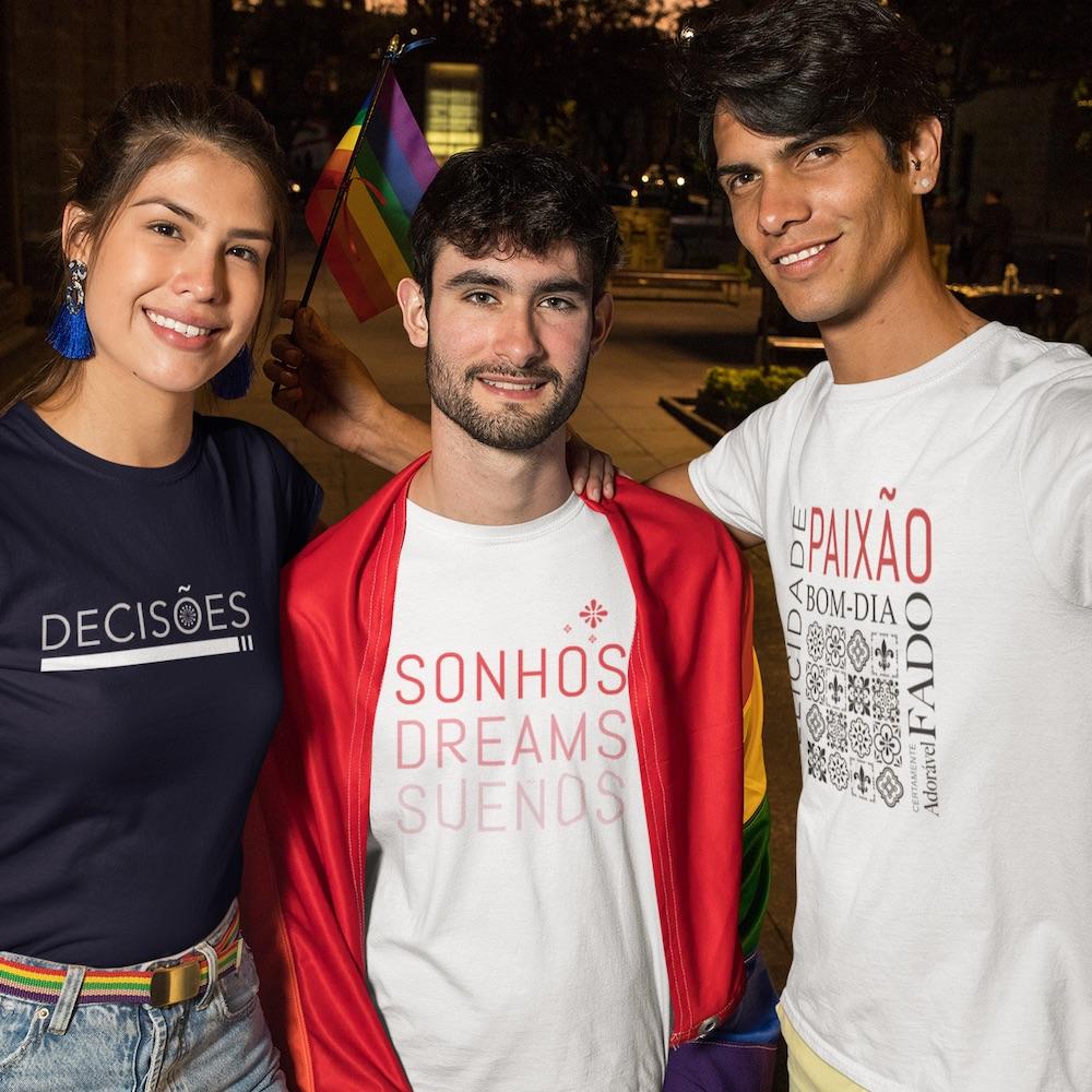 Decisões I Unisex T-shirt - Navy Blue