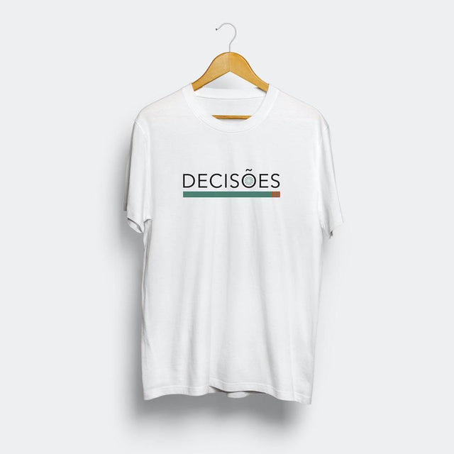 Decisões I Unisex T-shirt - White