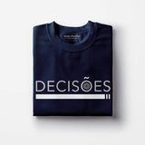 Decisões I Women's T-shirt - Navy Blue