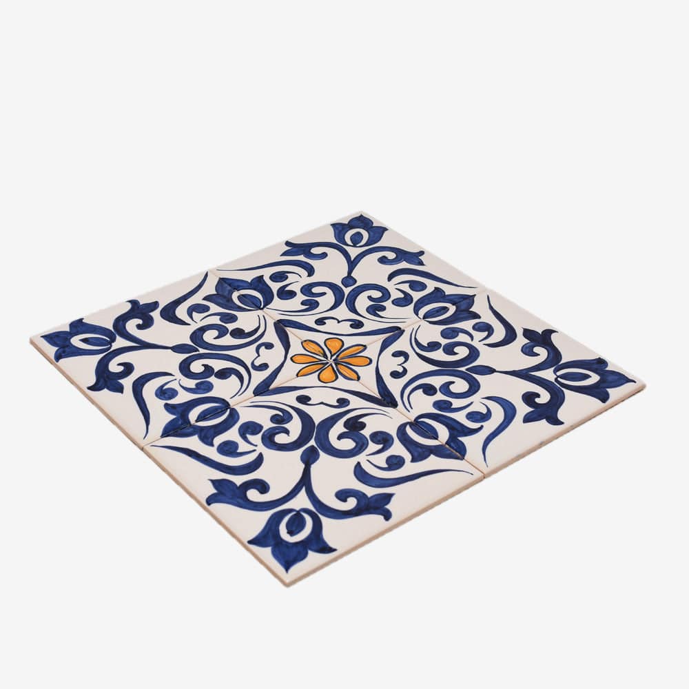 Decorative Panel of 4 azulejos 12X12''