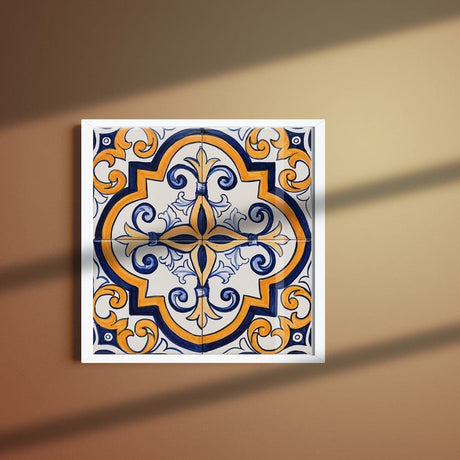 Decorative Panel of 4 azulejos 12X12''