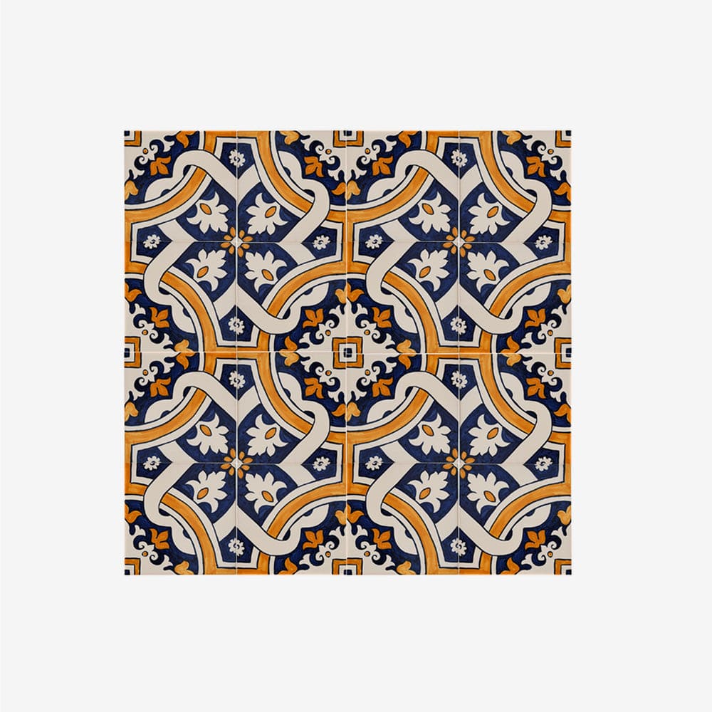 Decorative Panel of 4 azulejos 12X12''