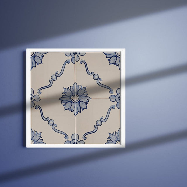 Decorative Panel of 4 azulejos 12X12''