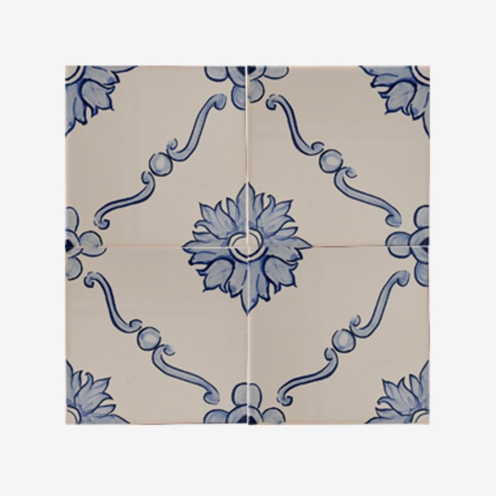 Decorative Panel of 4 azulejos 12X12''