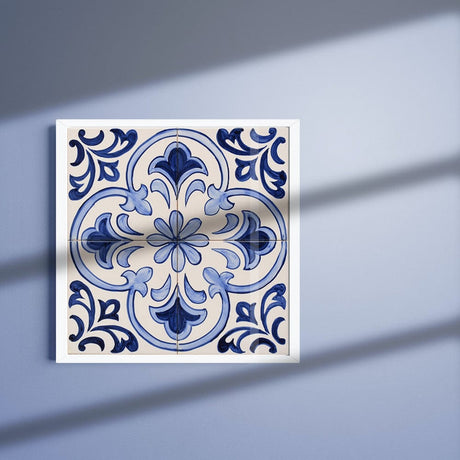 Decorative Panel of 4 azulejos 12X12''