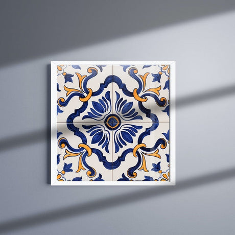 Decorative Panel of 4 azulejos 12X12''