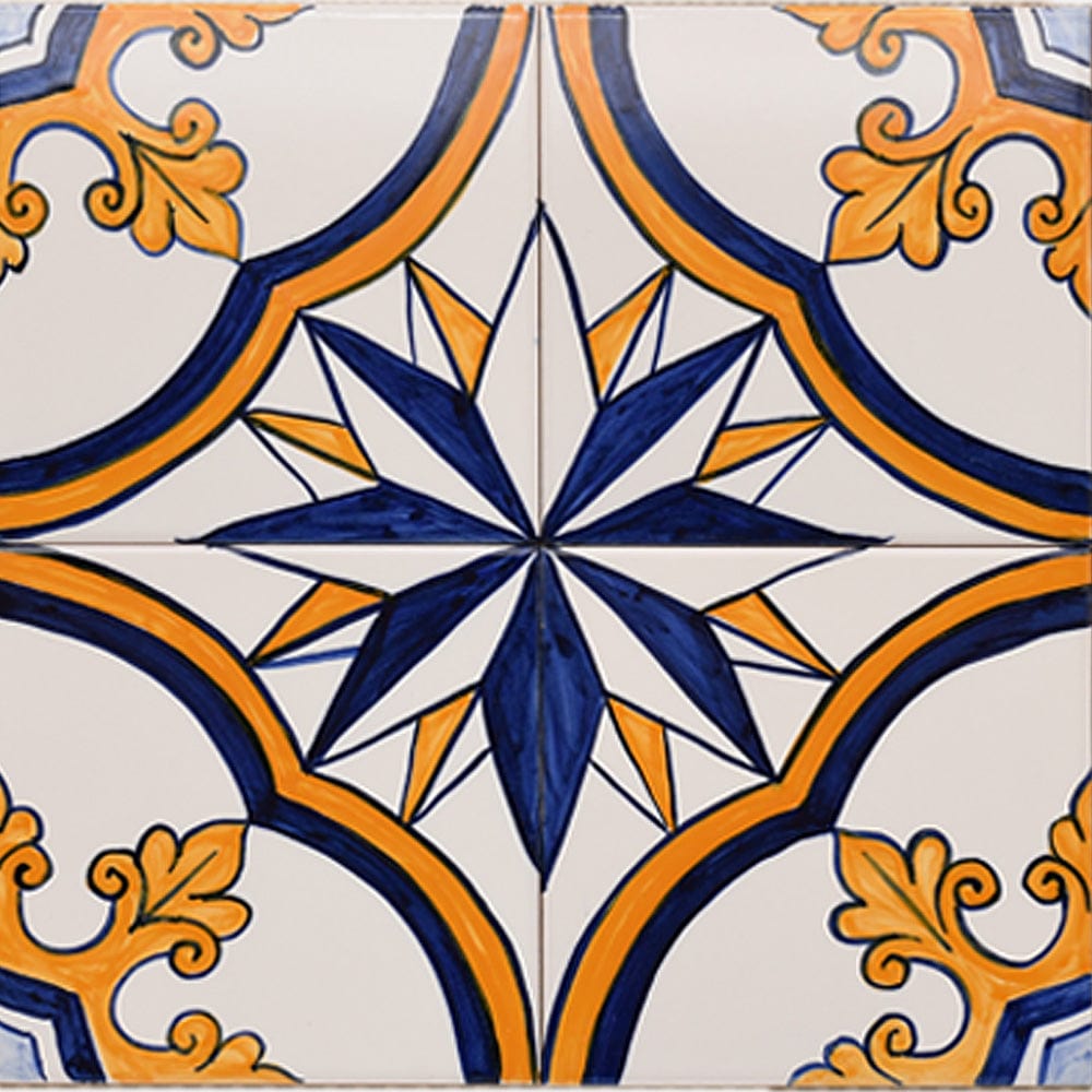 Decorative Panel of 4 azulejos 12X12''