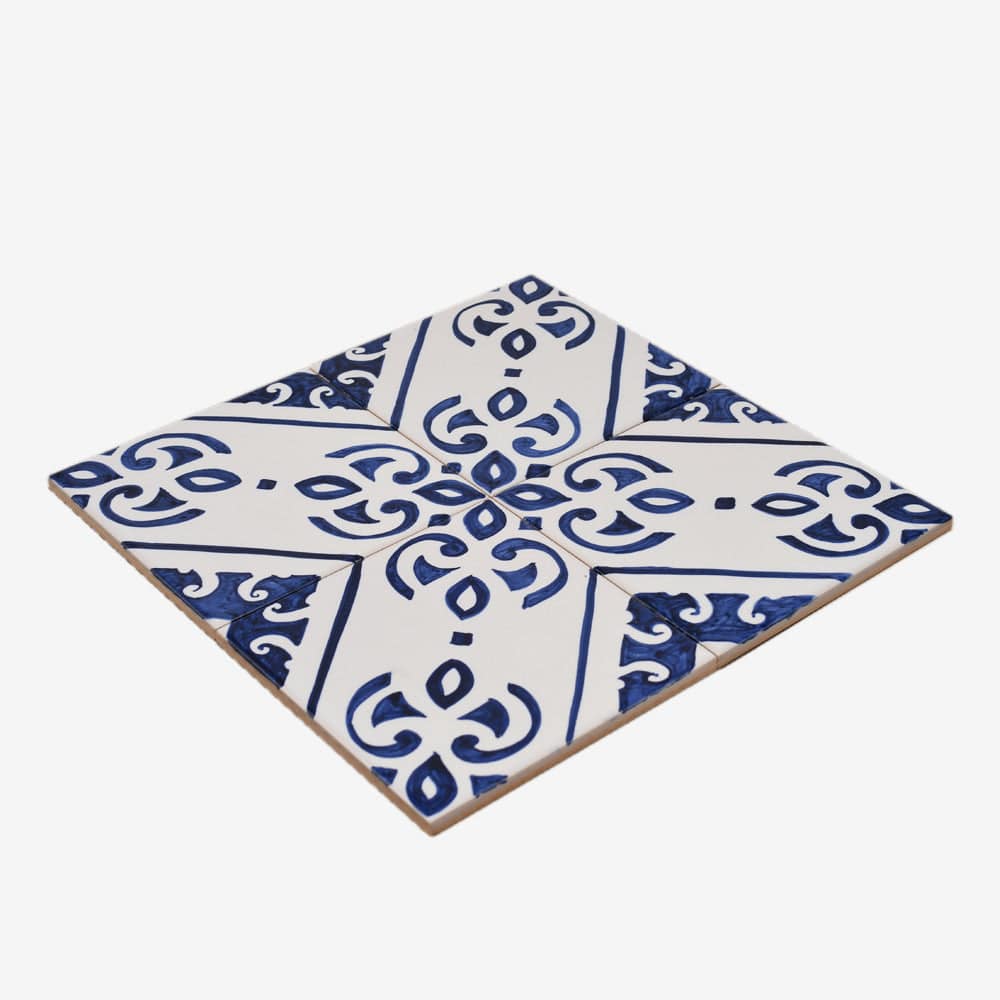 Decorative Panel of 4 azulejos 12X12''