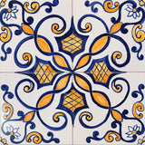 Decorative Panel of 4 azulejos 12X12''