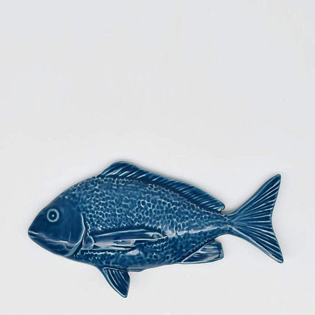 Dourada I Ceramic Fish - Blue