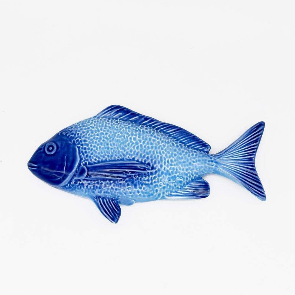 Dourada I Ceramic Fish - Blue