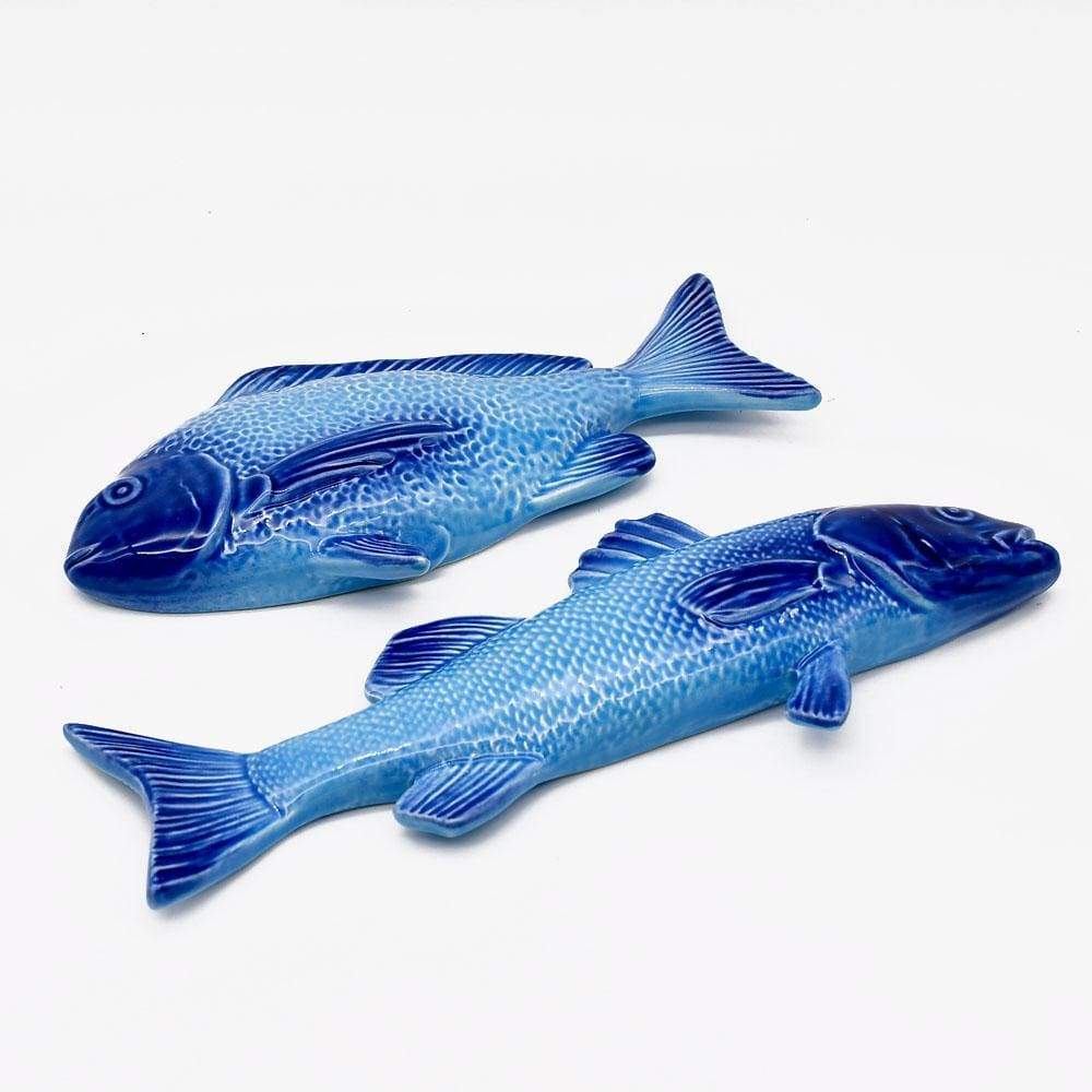Dourada I Ceramic Fish - Blue