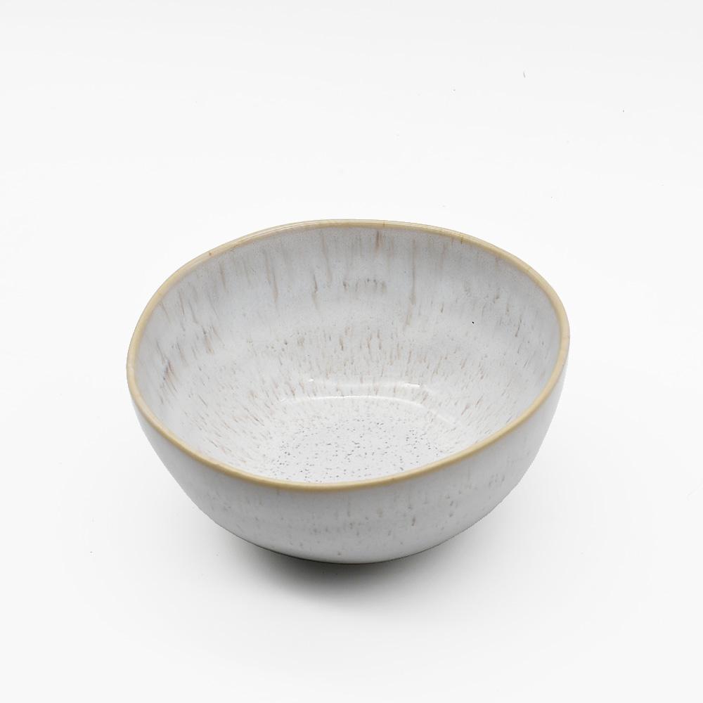 Eivissa I Fine Stoneware bowl 15cm - White