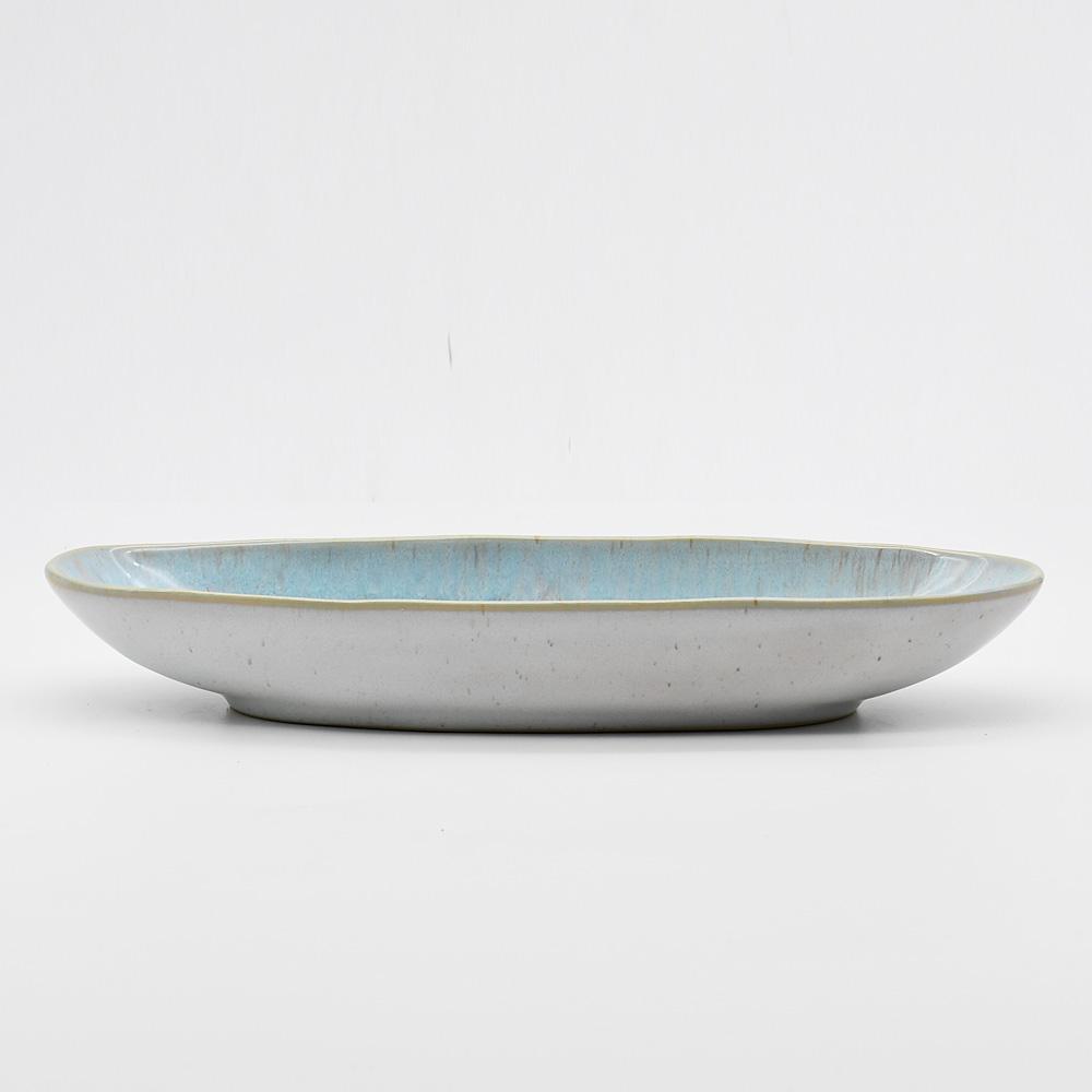 Eivissa I Fine stoneware Dish - Blue