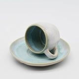 Eivissa |  Mug and Saucer - Blue