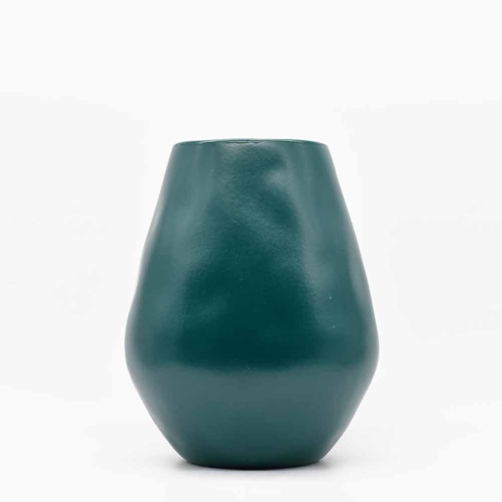 Eucalipto I £Stoneware Oval Vase