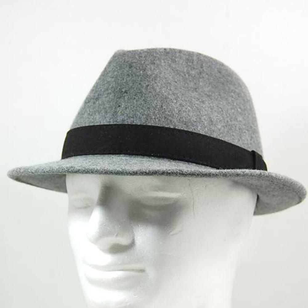 Fedora Hat- Grey