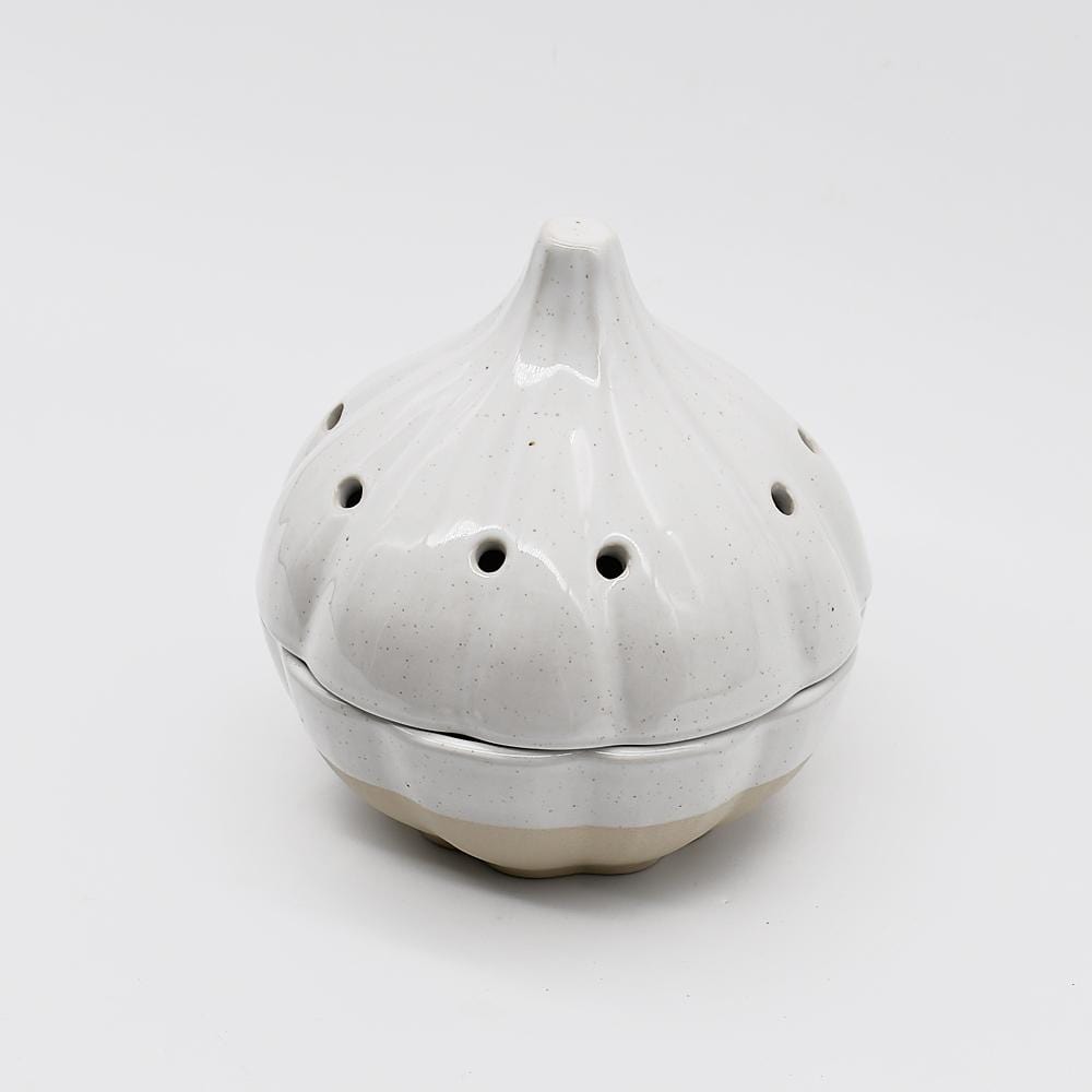 Fine stoneware Garlic Canister