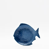 Fish-shaped Ceramic Bread/Butter Plate - Blue