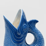 Fish-shaped Ceramic Pitcher - Blue