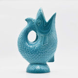 Fish-shaped Ceramic Pitcher - Turquoise