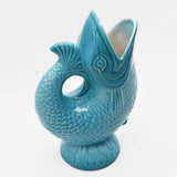 Fish-shaped Ceramic Pitcher - Turquoise