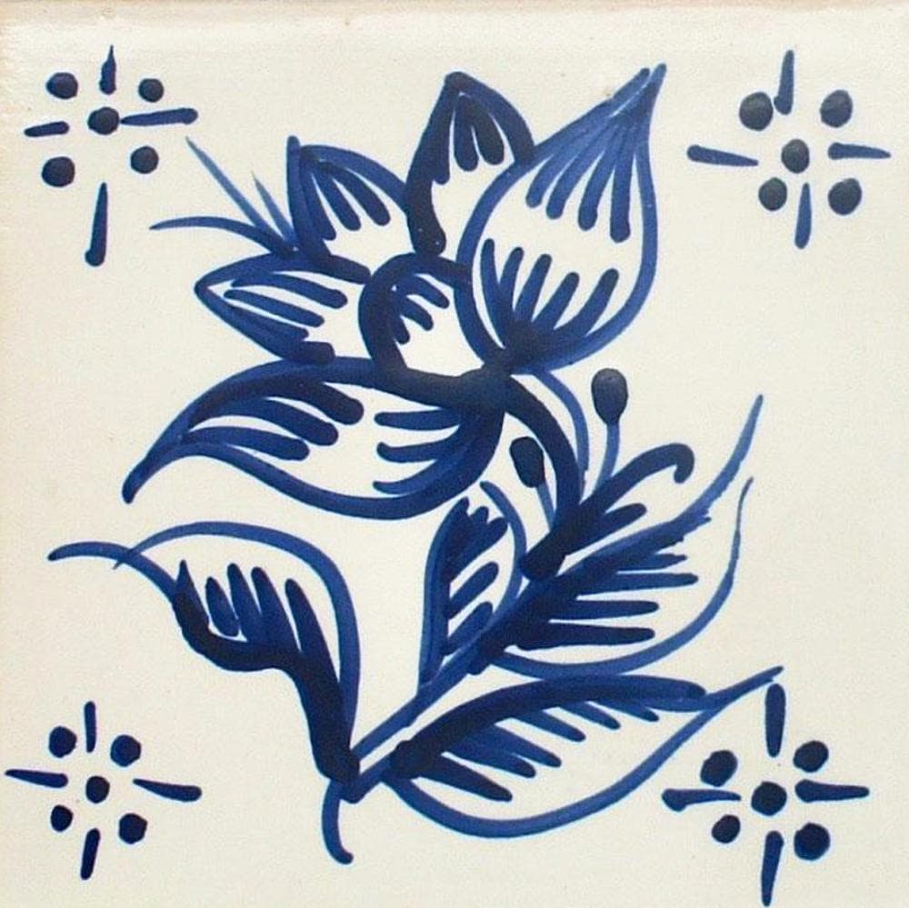 Flor I Azulejo 5.5x5.5''