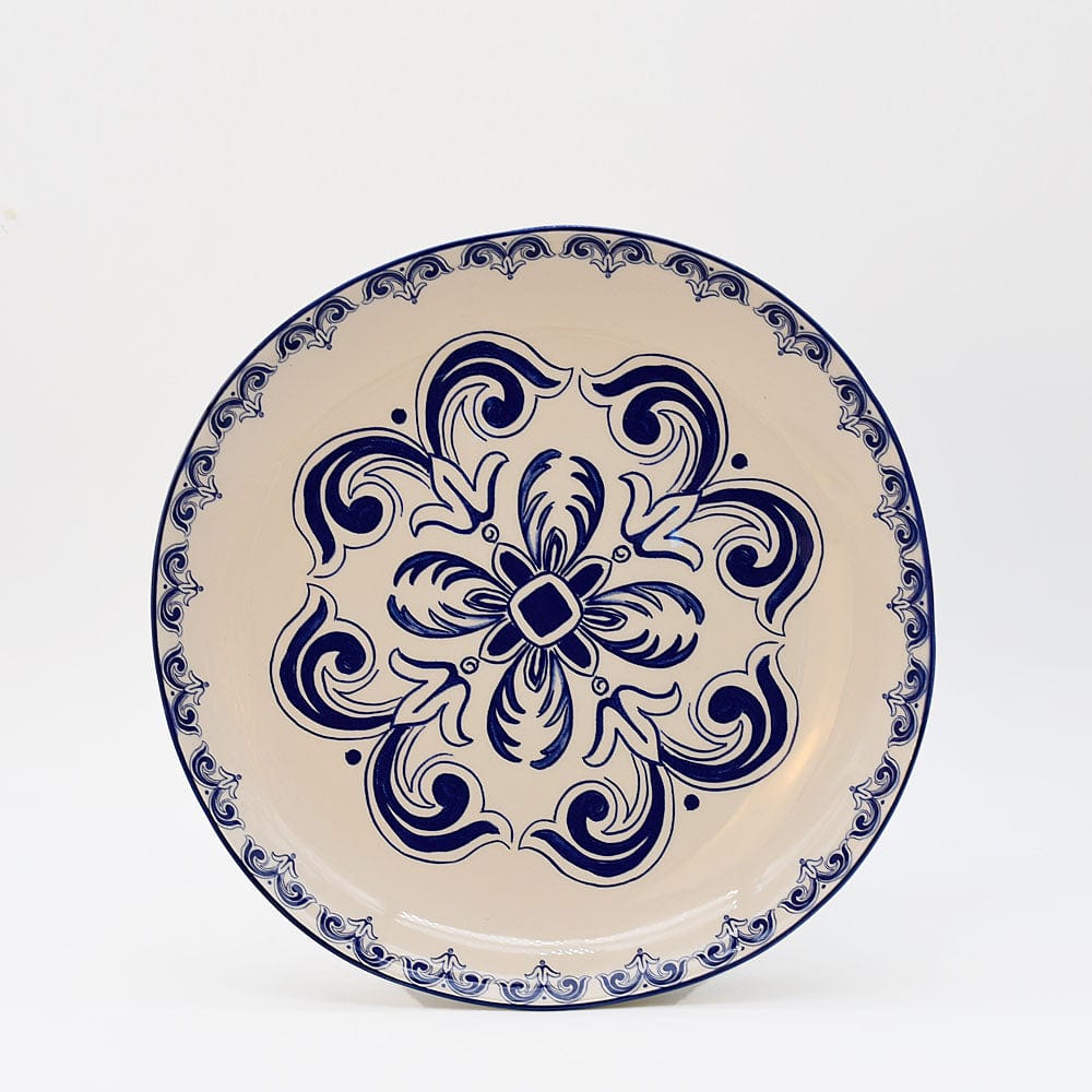 Floral I Ceramic Dinner Plate