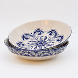 Floral I Ceramic Salad Bowl