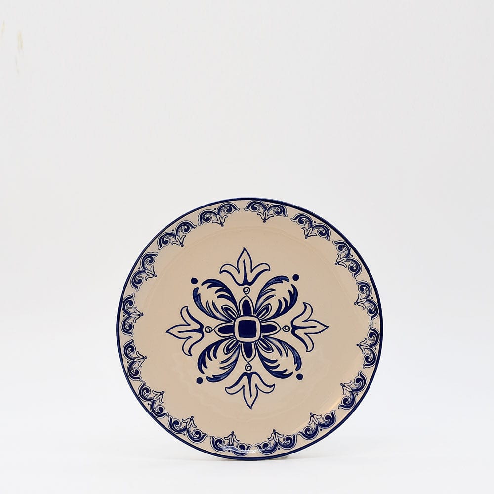 Floral I Ceramic Starter Plate