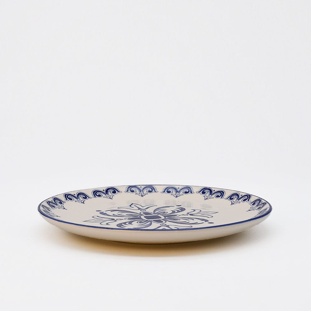 Floral I Ceramic Starter Plate