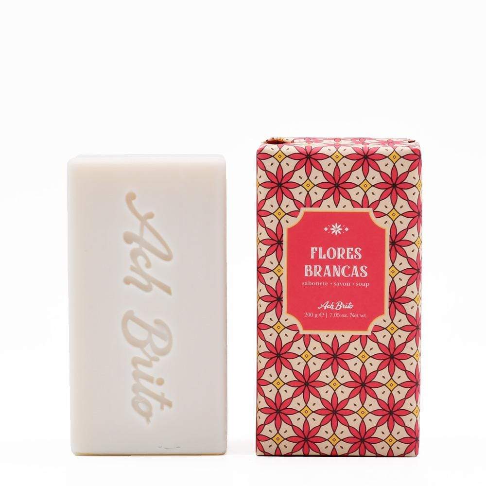 Flores Brancas I Natural Bar Soap