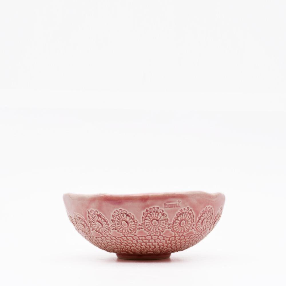Flores I Pink Bowl - 6.3''