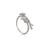 Flores I Silver Ring