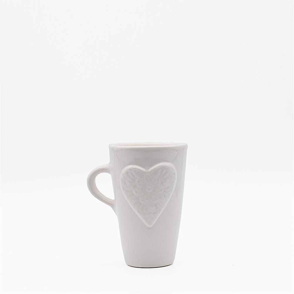 Flores I White mug