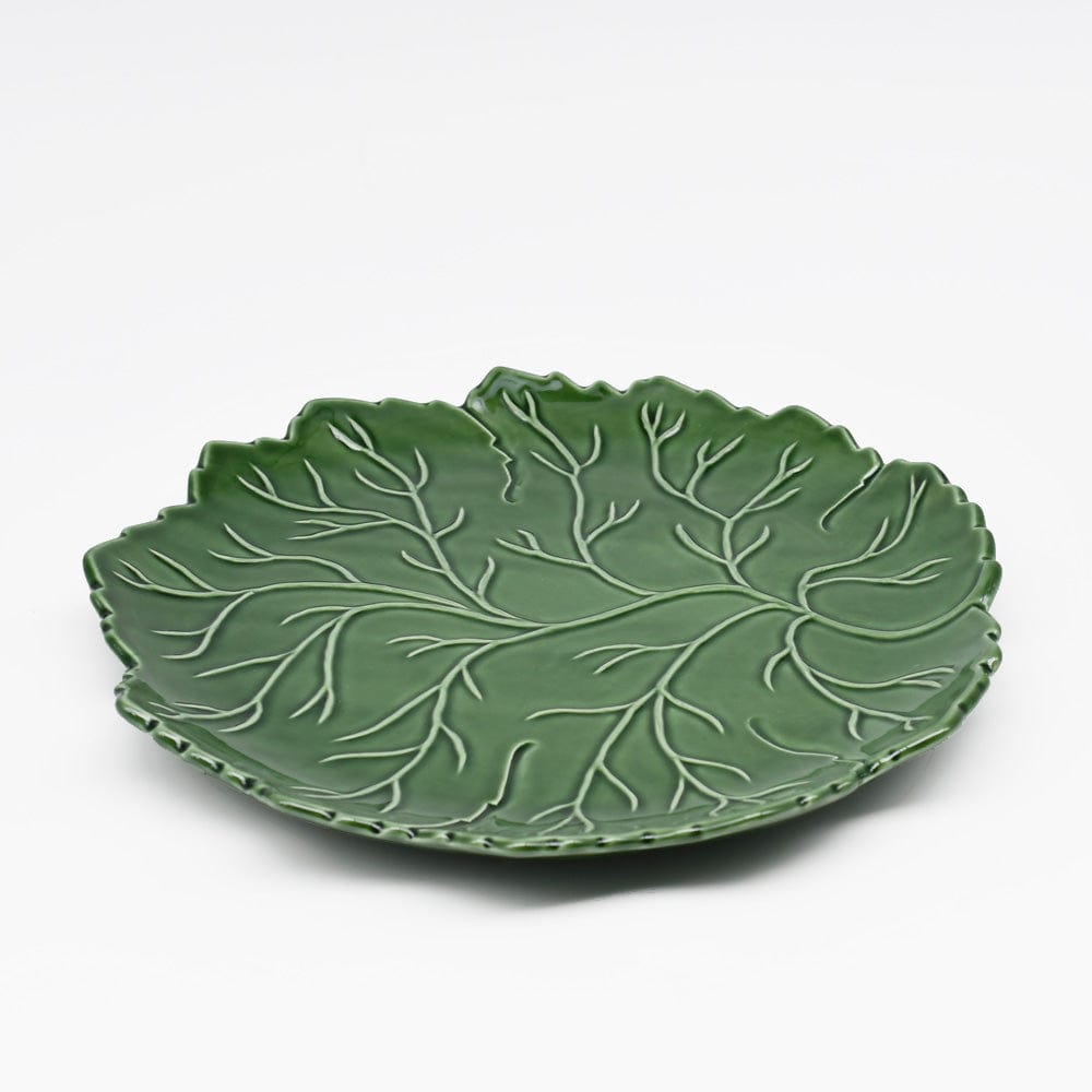 Folha I Ceramic Plate - 10.6"